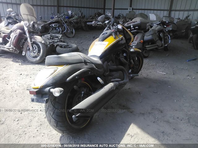 JS1VY53A3E2100521 - 2014 SUZUKI VZR1800 YELLOW photo 4