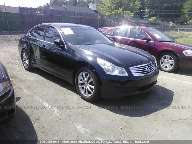 JNKCV61E99M011823 - 2009 INFINITI G37 JOURNEY/SPORT BLACK photo 1