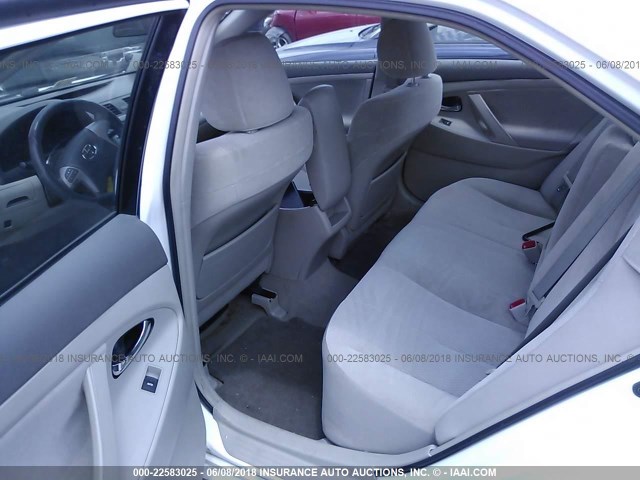 4T1BF3EK5BU597835 - 2011 TOYOTA CAMRY SE/LE/XLE WHITE photo 8