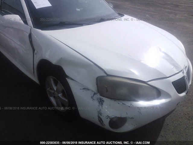 2G2WP552271238674 - 2007 PONTIAC GRAND PRIX WHITE photo 6