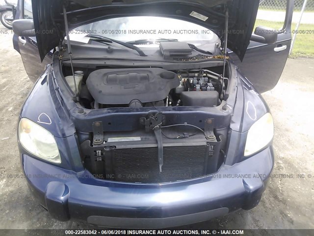 3GNDA13DX7S532708 - 2007 CHEVROLET HHR LS ლურჯი ფოტო 10