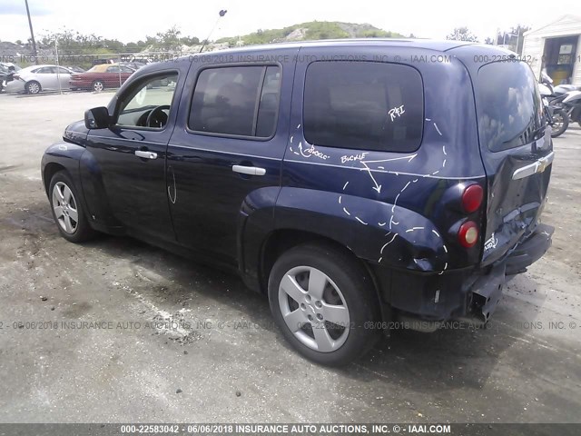 3GNDA13DX7S532708 - 2007 CHEVROLET HHR LS ლურჯი ფოტო 3