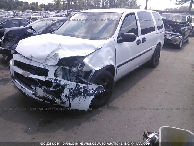 1GNDV23128D125564 - 2008 CHEVROLET UPLANDER LS WHITE photo 2