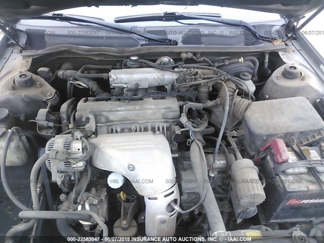 4T1BG22K11U051009 - 2001 TOYOTA CAMRY CE/LE/XLE GRAY photo 10