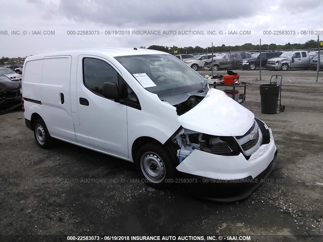 3N63M0YN0JK691958 - 2018 CHEVROLET CITY EXPRESS LS WHITE photo 1