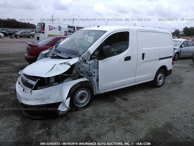 3N63M0YN0JK691958 - 2018 CHEVROLET CITY EXPRESS LS WHITE photo 2