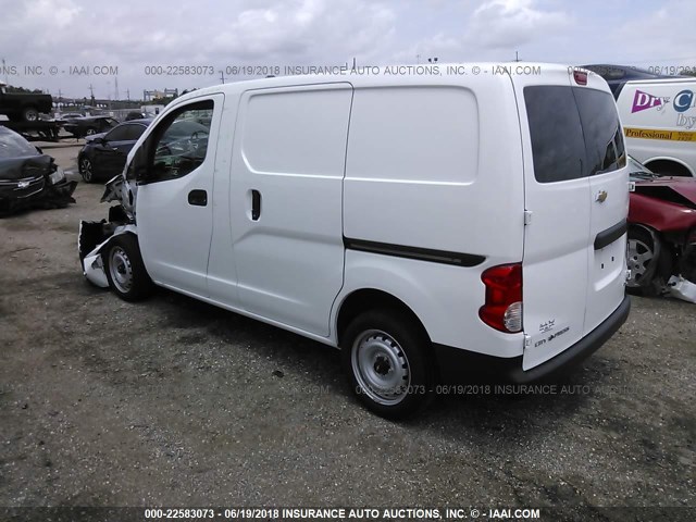 3N63M0YN0JK691958 - 2018 CHEVROLET CITY EXPRESS LS WHITE photo 3