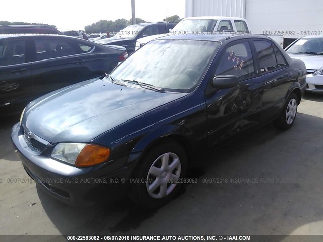 JM1BJ2216X0190551 - 1999 MAZDA PROTEGE ES 深蓝色 照片 2