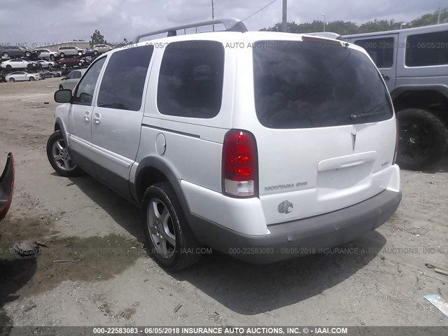 1GMDV33L86D111760 - 2006 PONTIAC MONTANA SV6 WHITE photo 3