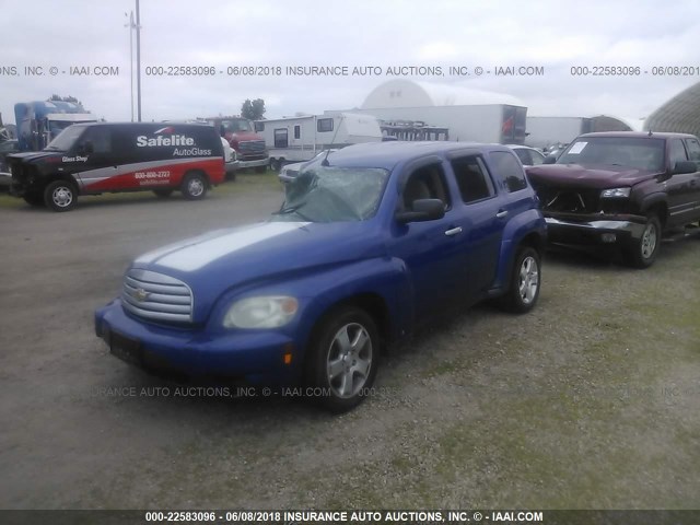 3GNDA13D96S546341 - 2006 CHEVROLET HHR LS ლურჯი ფოტო 2