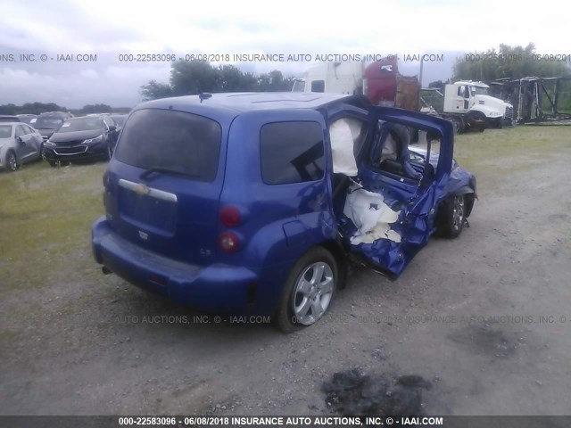 3GNDA13D96S546341 - 2006 CHEVROLET HHR LS ლურჯი ფოტო 4