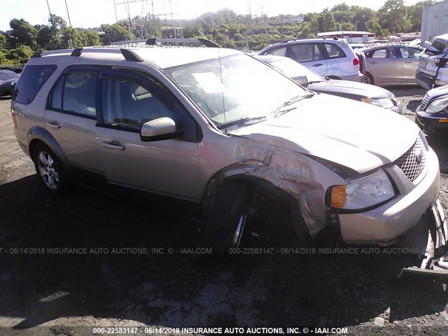 1FMDK02187GA13027 - 2007 FORD FREESTYLE SEL BEIGE photo 1