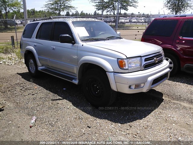 JT3GN87R9X0100986 - 1999 TOYOTA 4RUNNER LIMITED SILVER photo 1