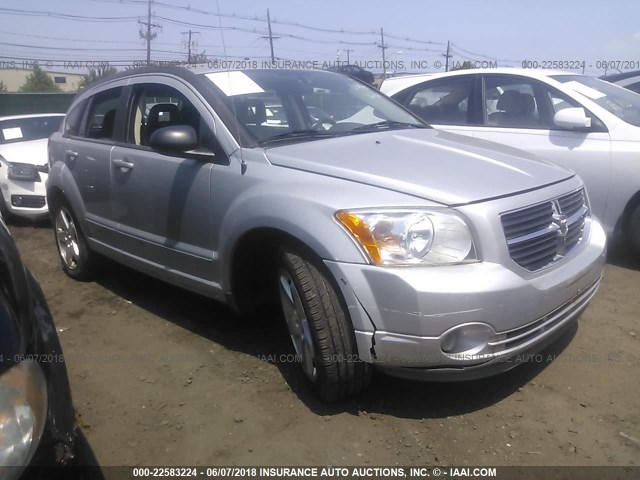 1B3HE78K58D771319 - 2008 DODGE CALIBER R/T SILVER photo 1