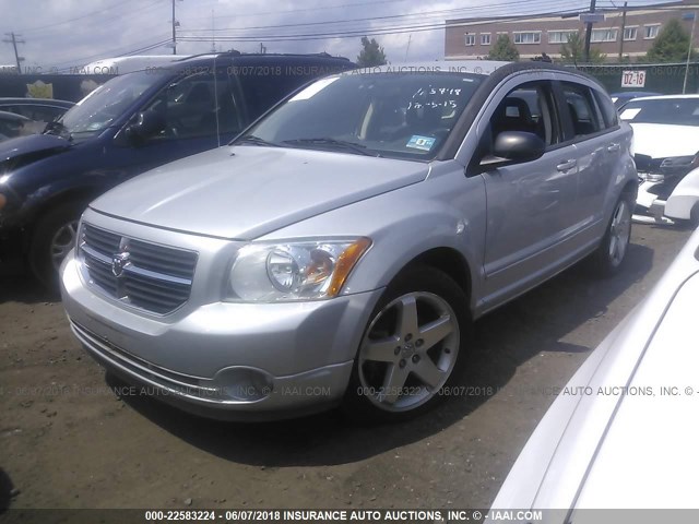 1B3HE78K58D771319 - 2008 DODGE CALIBER R/T SILVER photo 2