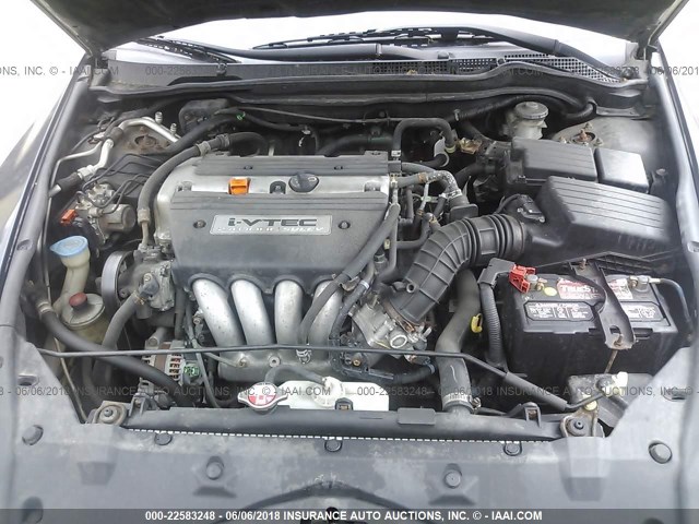 1HGCM56867A064724 - 2007 HONDA ACCORD EX GRAY photo 10