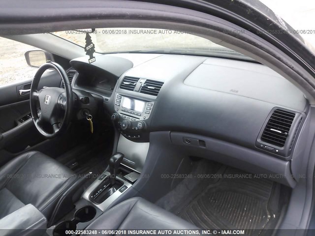 1HGCM56867A064724 - 2007 HONDA ACCORD EX GRAY photo 5