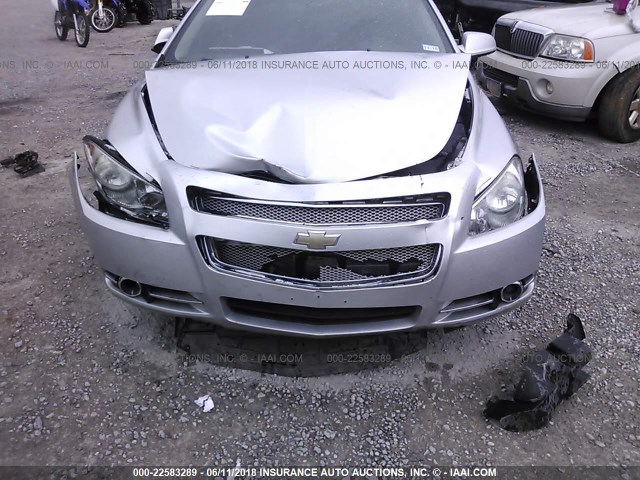 1G1ZE5EB7AF117629 - 2010 CHEVROLET MALIBU LTZ 银色 照片 6