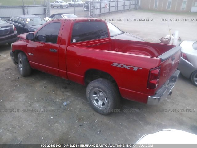 1D7HA16KX8J196023 - 2008 DODGE RAM 1500 ST RED photo 3