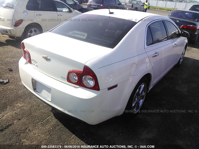 1G1ZK57B58F279680 - 2008 CHEVROLET MALIBU LTZ 白色 照片 4