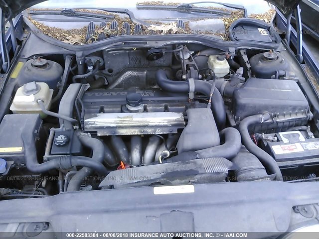 YV1LS5644V1373407 - 1997 VOLVO 850 GLT BLUE photo 10