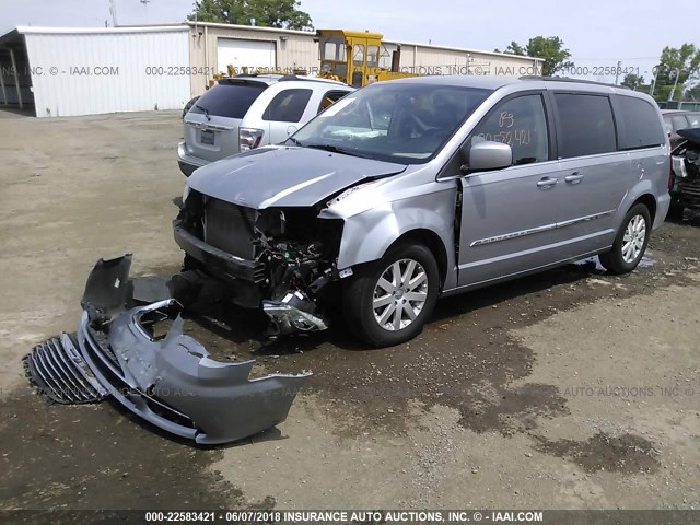 2C4RC1BG6DR821775 - 2013 CHRYSLER TOWN & COUNTRY TOURING GRAY photo 2