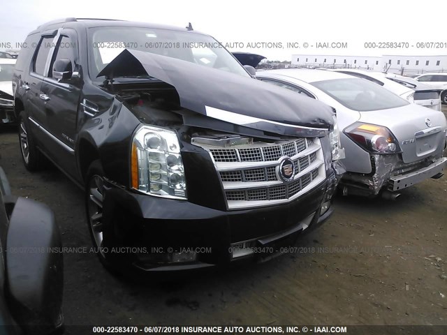 1GYS4DEF7CR324512 - 2012 CADILLAC ESCALADE PLATINUM BLACK photo 1