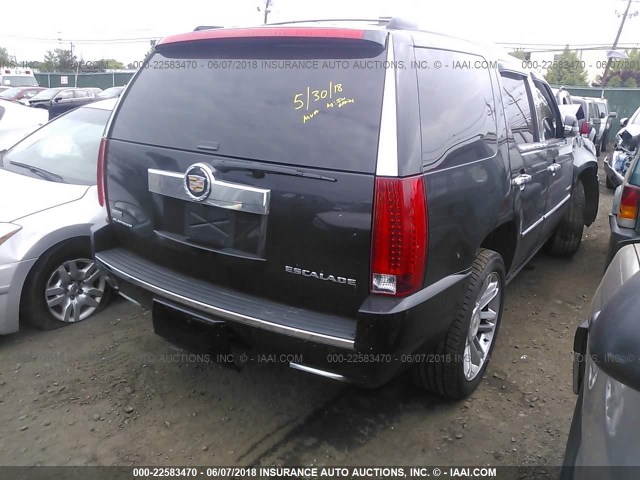 1GYS4DEF7CR324512 - 2012 CADILLAC ESCALADE PLATINUM BLACK photo 4