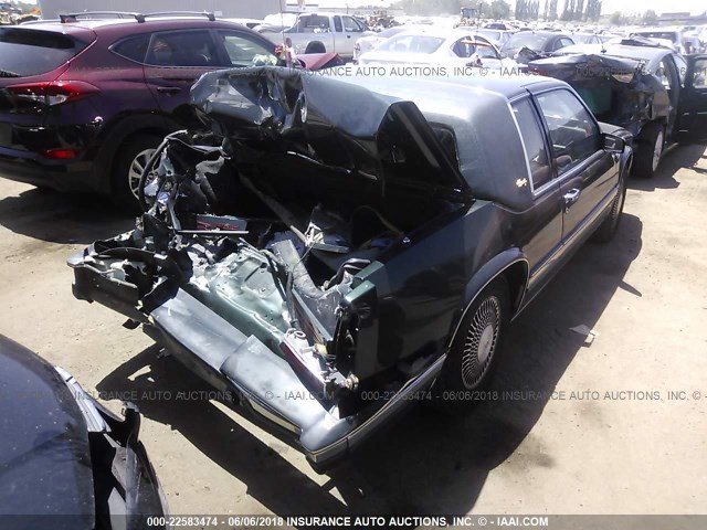 1G6EL13B1MU602455 - 1991 CADILLAC ELDORADO GREEN photo 4