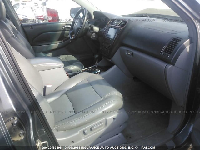 2HNYD18663H522700 - 2003 ACURA MDX TOURING Dark Blue photo 5