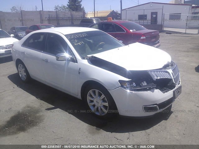 3LNHL2GC5BR772434 - 2011 LINCOLN MKZ WHITE photo 1