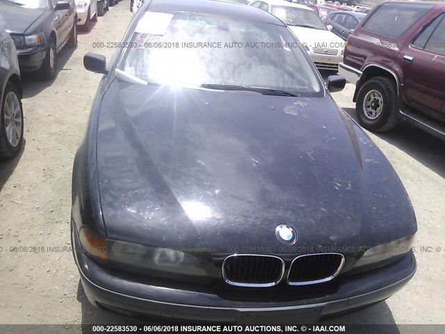 WBADM6347YGU17431 - 2000 BMW 528 I AUTOMATIC BLACK photo 6