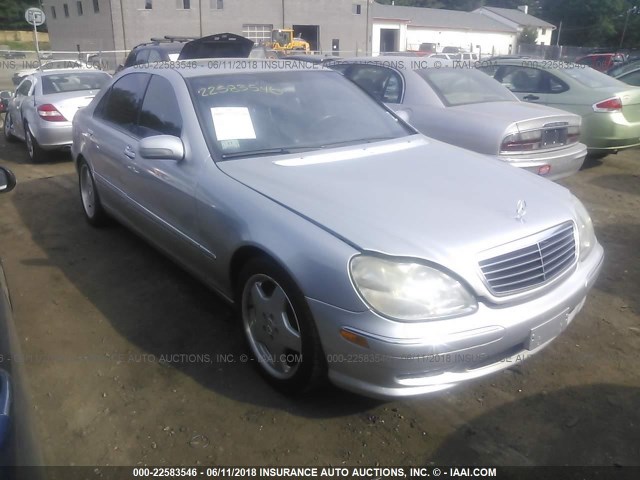 WDBNG70J31A186808 - 2001 MERCEDES-BENZ S 430 SILVER photo 1