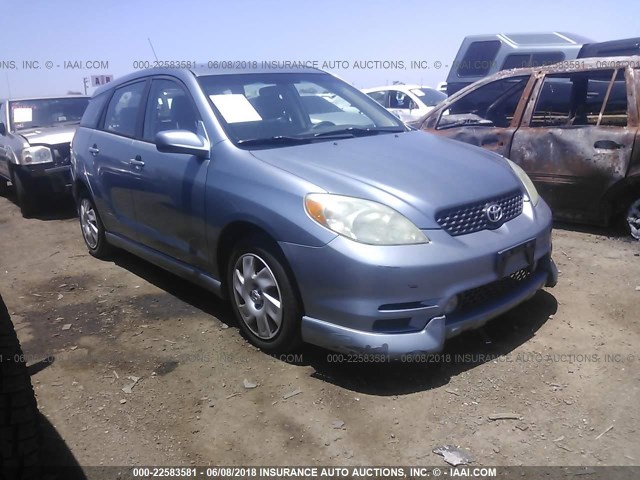 2T1KR32E64C241629 - 2004 TOYOTA COROLLA MATRIX XR Light Blue photo 1