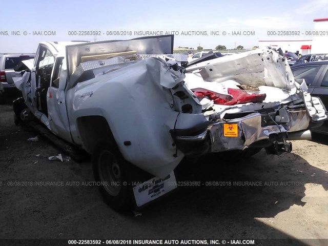 1GC4KYC84GF213102 - 2016 CHEVROLET SILVERADO K3500 WHITE photo 3