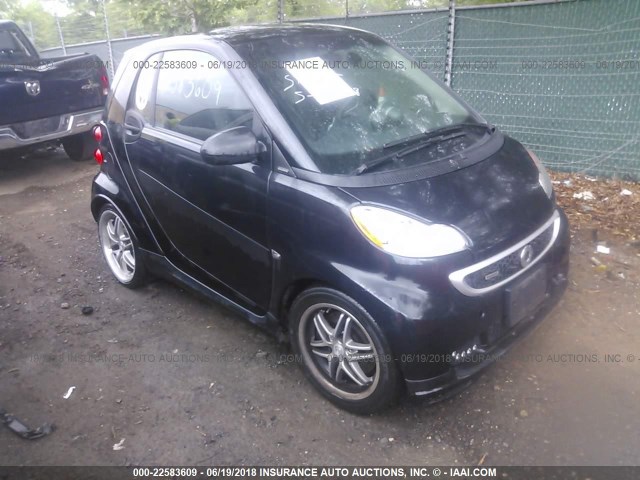 WMEEJ3BAXFK801222 - 2015 SMART FORTWO PURE/PASSION BLACK photo 1