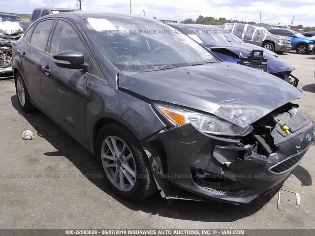 1FADP3F22GL369044 - 2016 FORD FOCUS SE GRAY photo 1