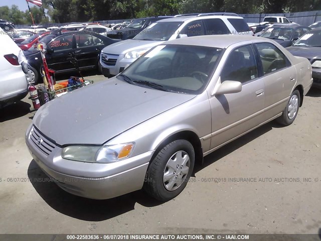 4T1BG22K7XU522850 - 1999 TOYOTA CAMRY CE/LE/XLE GOLD photo 2