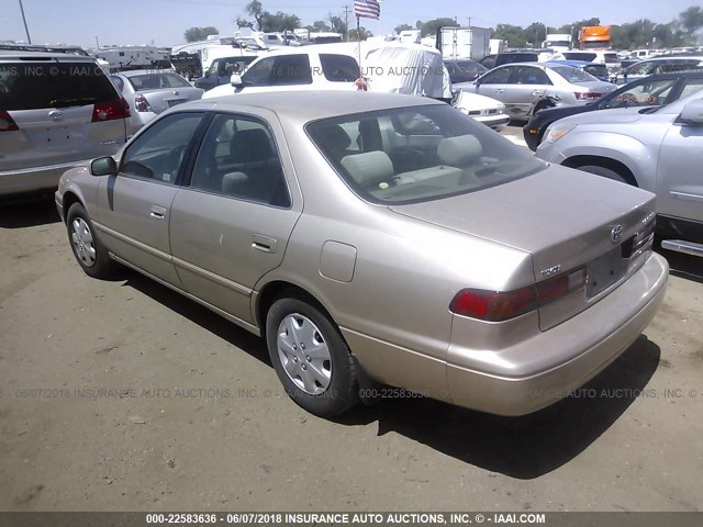 4T1BG22K7XU522850 - 1999 TOYOTA CAMRY CE/LE/XLE GOLD photo 3