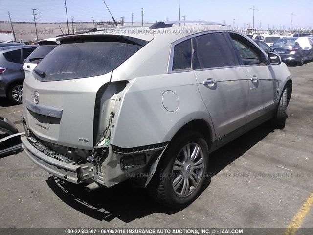 3GYFNAE34CS530418 - 2012 CADILLAC SRX LUXURY COLLECTION GOLD photo 4