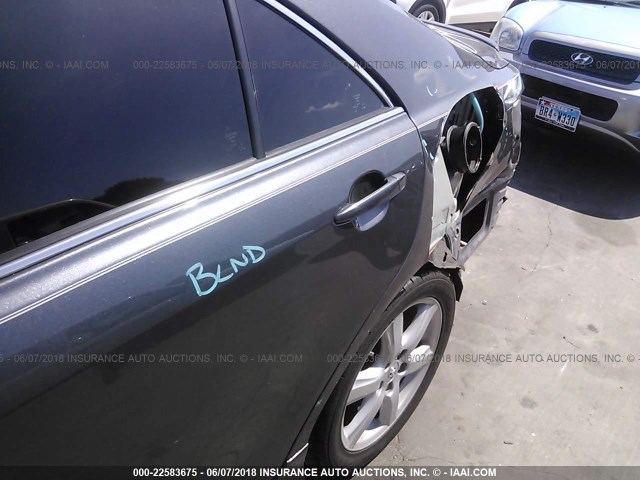 4T1BE46K38U244252 - 2008 TOYOTA CAMRY CE/LE/XLE/SE GRAY photo 6