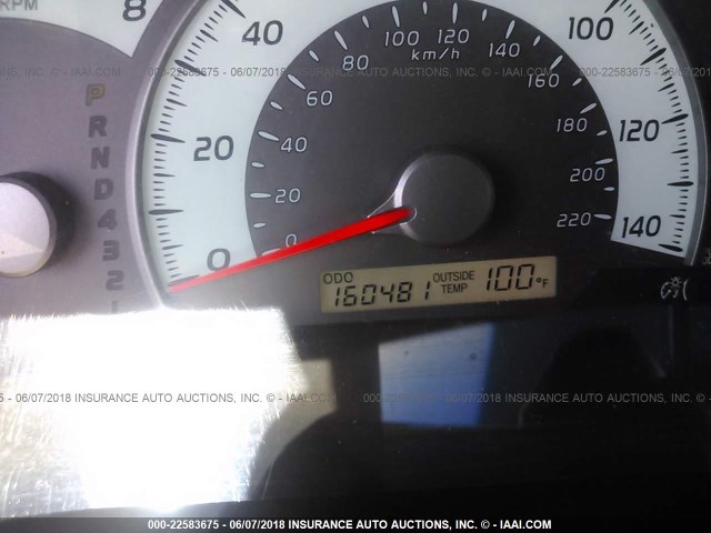 4T1BE46K38U244252 - 2008 TOYOTA CAMRY CE/LE/XLE/SE GRAY photo 7