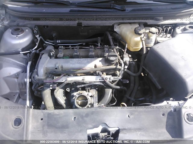 1G1ZC5EU6CF332624 - 2012 CHEVROLET MALIBU 1LT SILVER photo 10