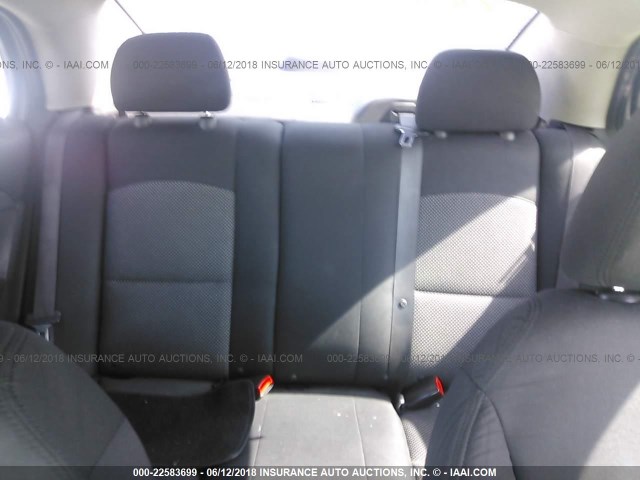 1G1ZC5EU6CF332624 - 2012 CHEVROLET MALIBU 1LT SILVER photo 8