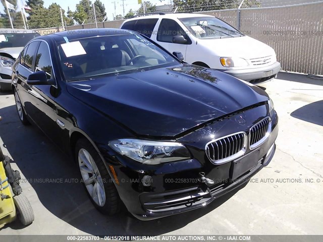 WBAXA5C59ED691185 - 2014 BMW 535 D BLACK photo 1