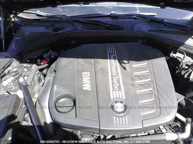 WBAXA5C59ED691185 - 2014 BMW 535 D BLACK photo 10