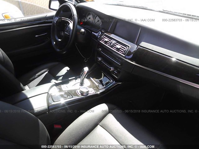 WBAXA5C59ED691185 - 2014 BMW 535 D BLACK photo 5