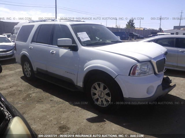 5LMFU28R64LJ14403 - 2004 LINCOLN NAVIGATOR თეთრი ფოტო 1