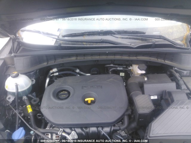 KM8J33A48JU657259 - 2018 HYUNDAI TUCSON LIMITED/SPORT AND ECO/SE BLACK photo 10