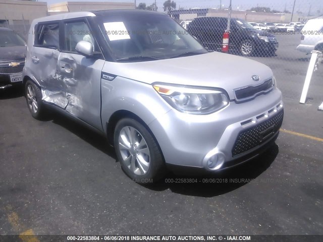 KNDJX3A54G7845351 - 2016 KIA SOUL ! SILVER photo 1